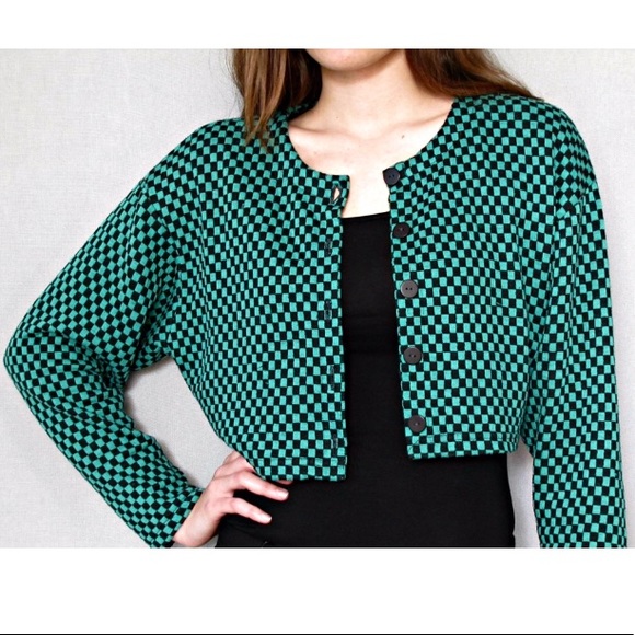 Green and black jacket - Picture 1 of 8